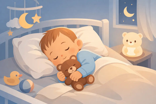 When Can Babies Sleep With a Toy?