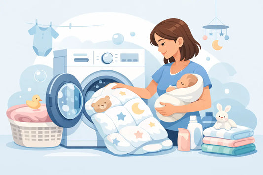 How to Wash Baby Comforters Properly