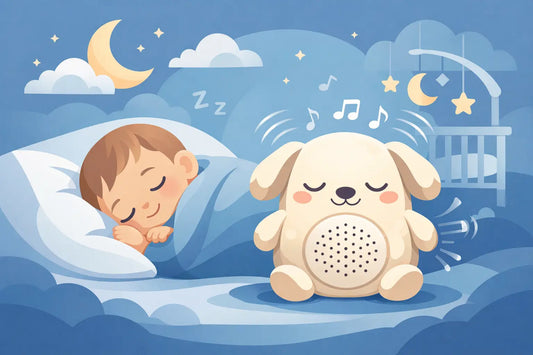 How a Baby Toy with White Noise Helps Sleep