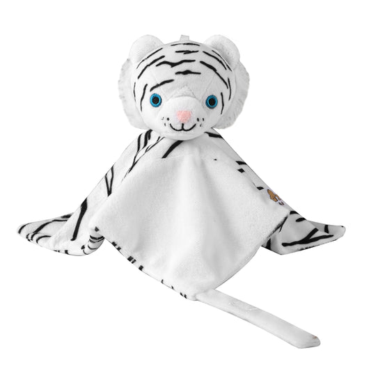 Mini Comforter - White Tiger